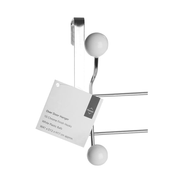 Метален стелаж за врата в сребристо 40,5 cm Jaxen – Premier Housewares-image-2