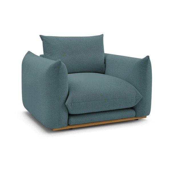 Синьо  кресло Ernest – Bobochic Paris