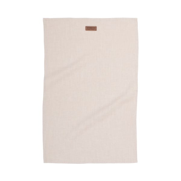 Бежова ленена кърпа , 42 x 68 cm - Tiseco Home Studio
