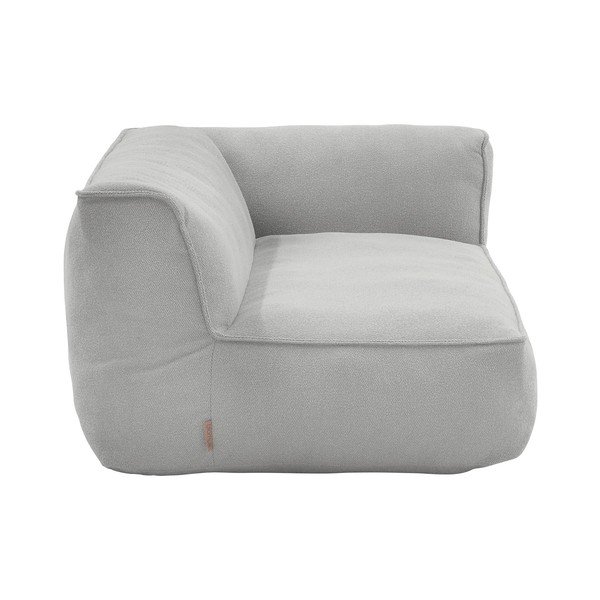 Светлосив модул за градински диван от прежда с примки от букле (променлив) Grow – Blomus-image-1