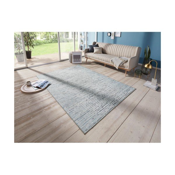 Антрацитносин килим за открито Curious Laval, 77 x 150 cm - Elle Decoration-image-4