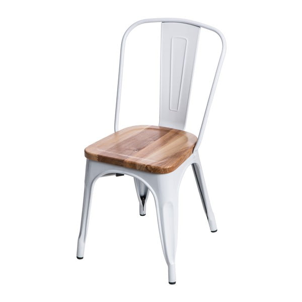 Bílá židle D2 Paris Ash Wood