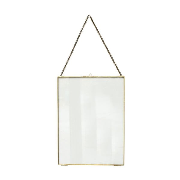 Závěsný rámeček ComingB Glass Brass, 30x40 cm