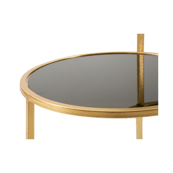 Кръгла масичка за кафе в златисто 40x50 cm - Mauro Ferretti-image-4