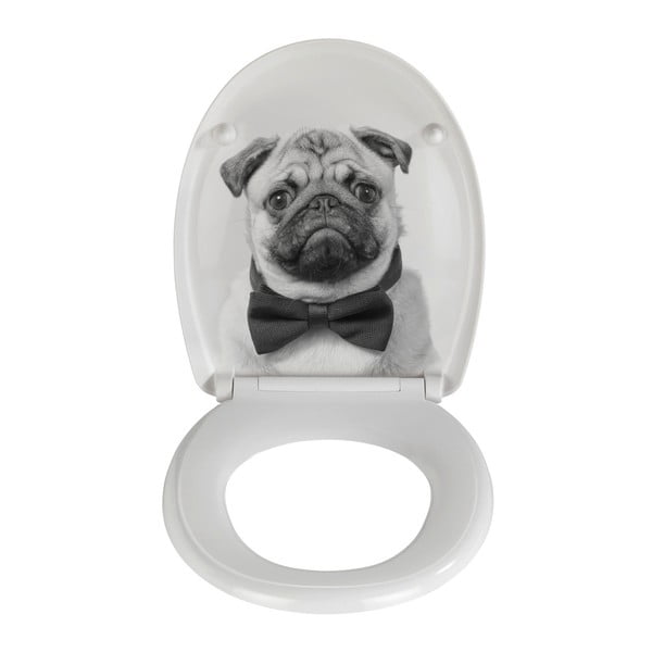 WC sedátko se snadným zavíráním Wenko Pugy, 45 x 38 cm-image-2