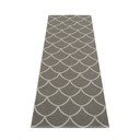 Сива пътека за открито и закрито 70x225 cm Kotte Charcoal – Pappelina