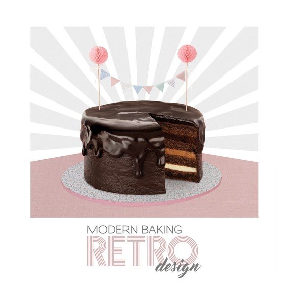 Комплект от 2 декорации за торта Celebrate Retro - Dr. Oetker-image-1