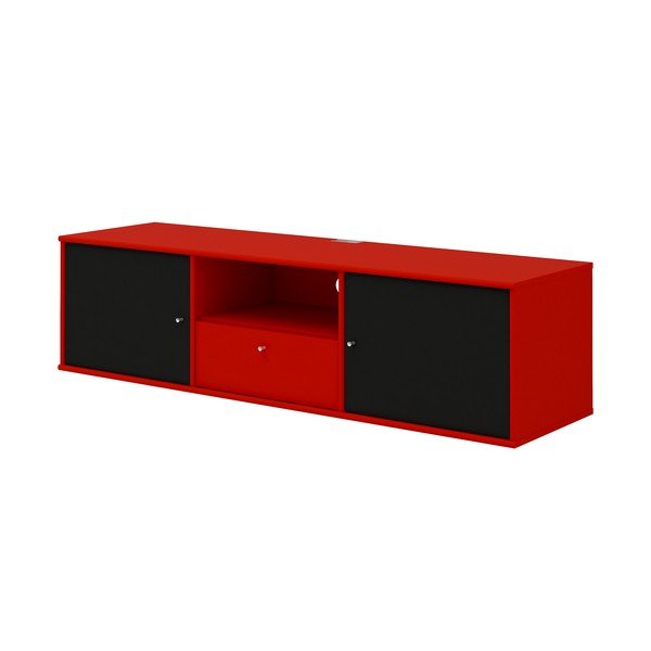 Червена маса за телевизор Mistral 232 - Hammel Furniture-image-3