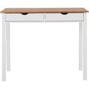 Работна маса от бял и кафяв бор, дължина 100 cm Gava - Støraa