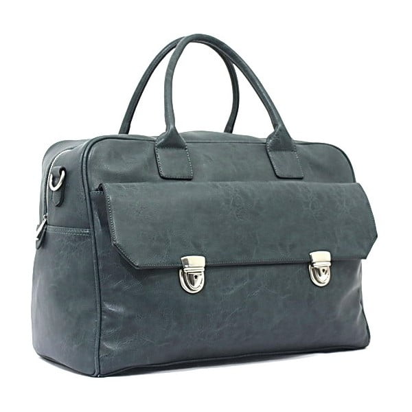 Чанта за пътуване - синя, 45x33 cm - Bobby Black