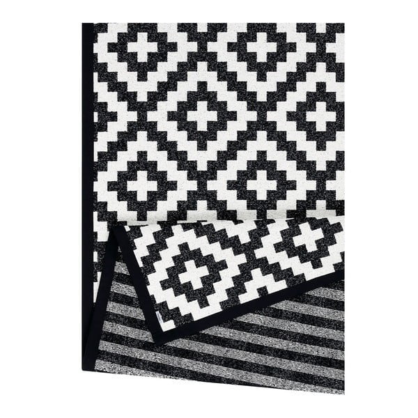 Двустранен килим с черно-бяла шарка , 160 x 230 cm Viki - Narma-image-4