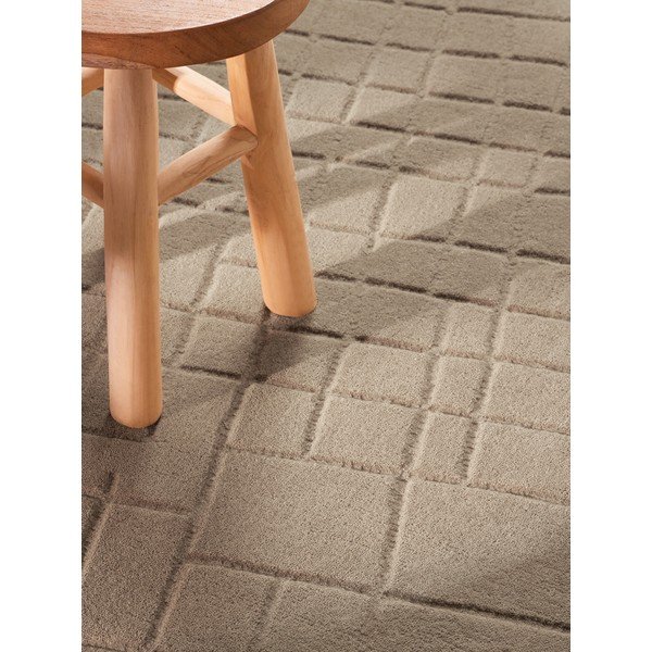 Кафяв вълнен кръгъл килим ø 160 cm Kenso – Villeroy&Boch-image-3