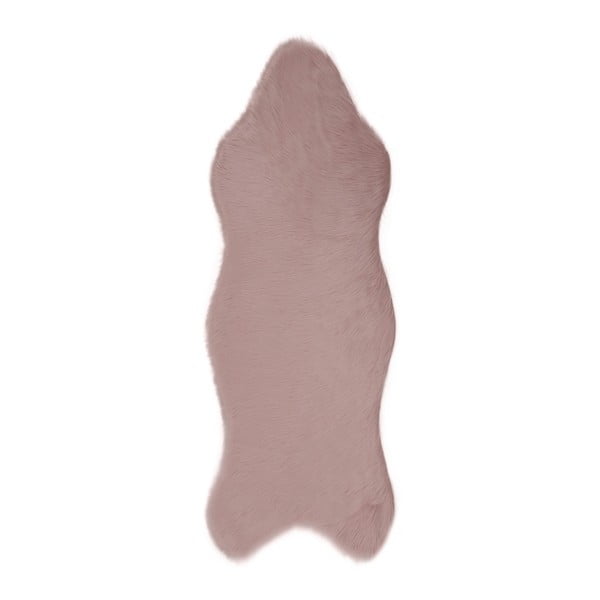 Розов мокет от изкуствена кожа Pelus Powder, 75 x 200 cm - Unknown