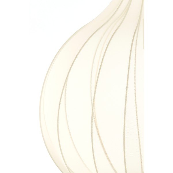 Бежово висящо осветително тяло с текстилен абажур ø 50 cm Elati – Light & Living-image-4