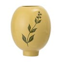 Жълто-зелена керамична ваза Rose - Bloomingville