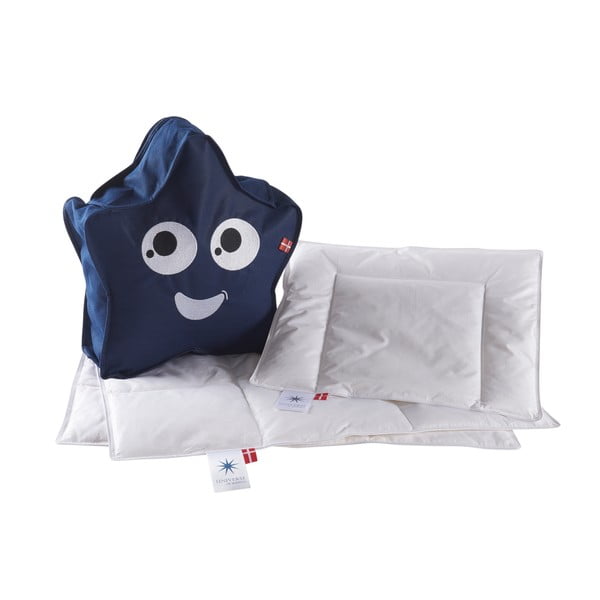 Зимна детска олекотена завивка с пълнеж от пера 67x100 cm Capella Baby – Universe of Sleeping-image-1