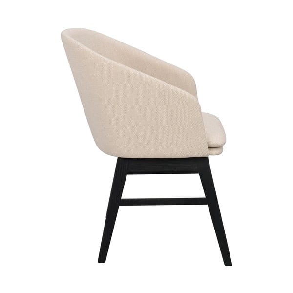 Бежови тапицирани трапезни столове в комплект 2 бр. Windham – Rowico-image-3
