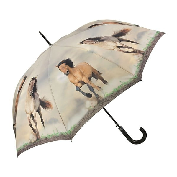 Гол чадър Диви коне, ø 100 cm - Von Lilienfeld