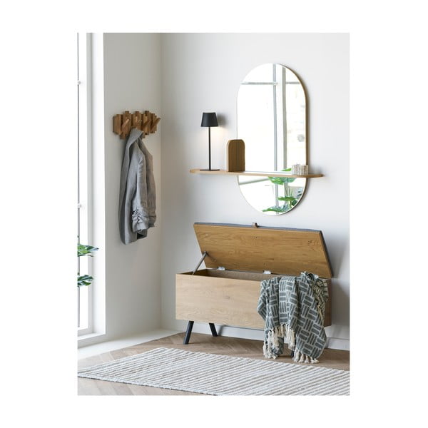 Черна LED настолна лампа (височина 37 cm) Bradford – House Nordic-image-1