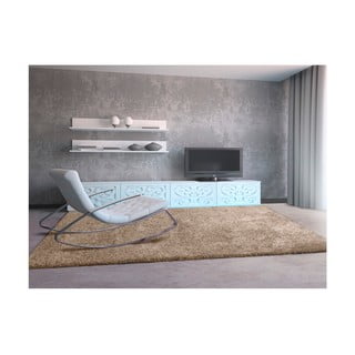 Светлокафяв килим Aqua Liso, 57 x 110 cm - Universal