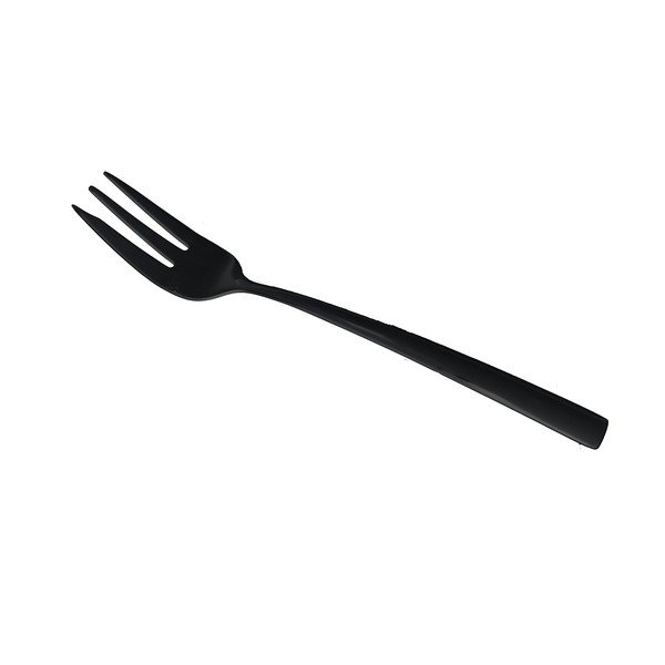 Черни десертни вилички в комплект 2 бр. от неръждаема стомана Black – Orion-image-3