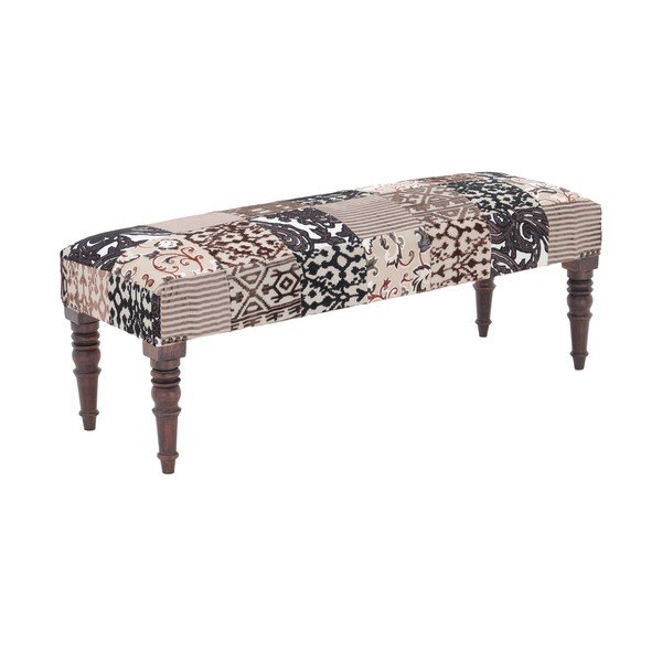Taburetka Patchwork Brown/Beige