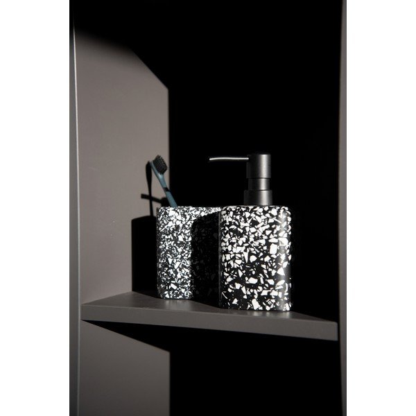 Черен диспенсер за сапун Terrazzo - Wenko-image-2