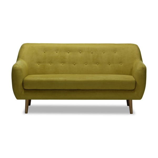 Горчичножълт диван Lila, 176 cm - Vivonita