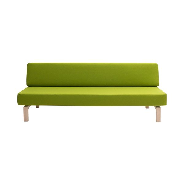 Липово зелен разтегателен диван Lazy - Softline-image-2