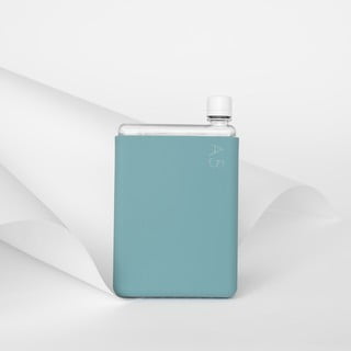 Тюркоазено синя силиконова колба ръкав A5 - Memobottle
