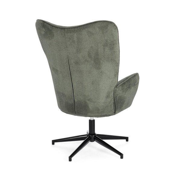 Зелено въртящо се кресло Inas – Bizzotto-image-4