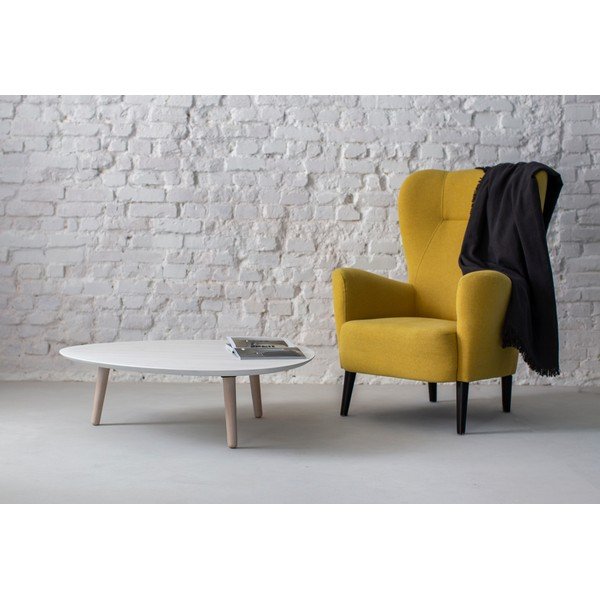 Масичка за кафе от бяла ясенова дървесина Contrast Pick - Ragaba-image-3