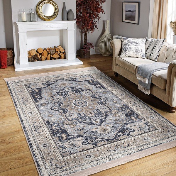Сив килим 80x200 cm - Mila Home-image-1
