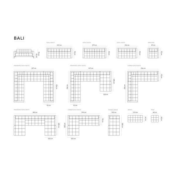 Табуретка в тухлен цвят Bali – Cosmopolitan Design-image-4