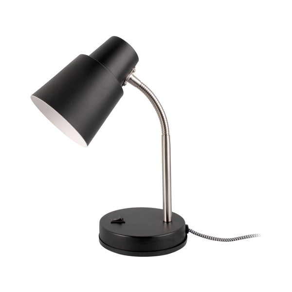 Черна настолна лампа, височина 30 cm Scope - Leitmotiv
