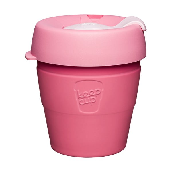 Розова чаша за пътуване с капак Термална, 177 ml Saskatoon - KeepCup