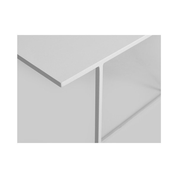 Бяла конзолна маса Персонализирана форма Walt - CustomForm-image-3