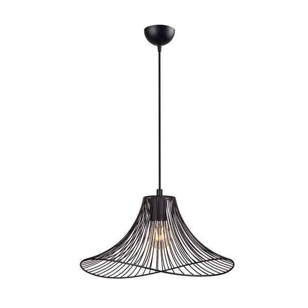 Черно висящо осветително тял ø 40 cm Wavy – Squid Lighting