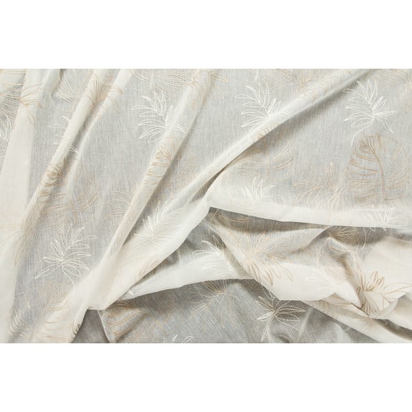 Бежова завеса 140x260 cm Cybele - Mendola Fabrics-image-1