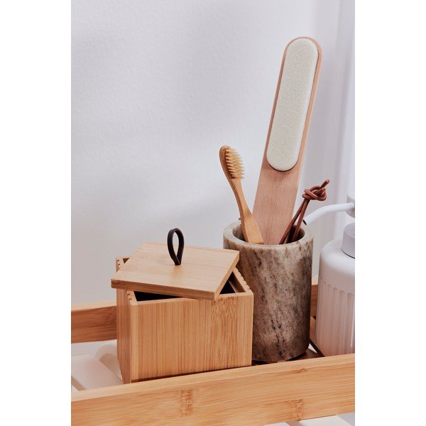 Бамбуков органайзер за баня Bamboo - Bahne & CO-image-1