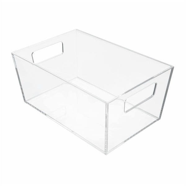 Прозрачна кутия за съхранение , 22,8 x 15,2 cm Clarity - iDesign