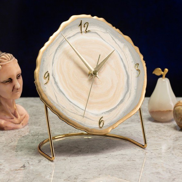 Настолен часовник ø 18 cm Epoxy – Mioli Decor-image-1