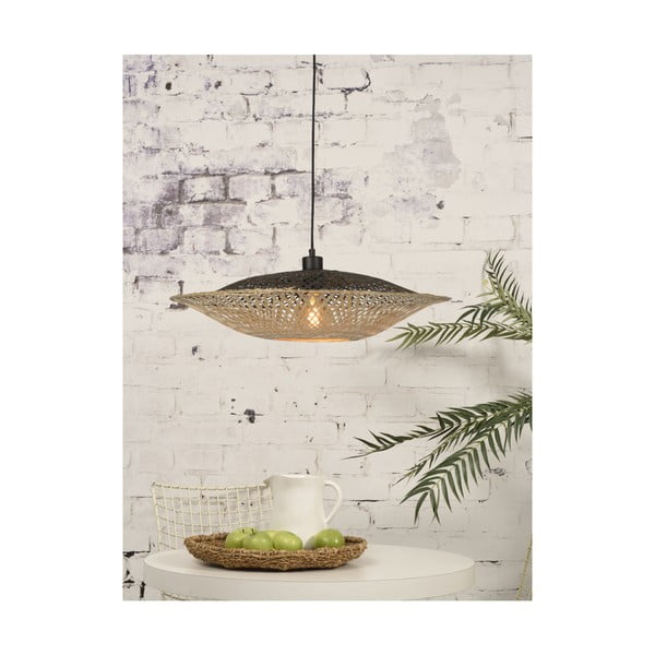 Висящо бамбуково осветително тяло , ⌀ 60 cm Kalimantan - Good&Mojo-image-3