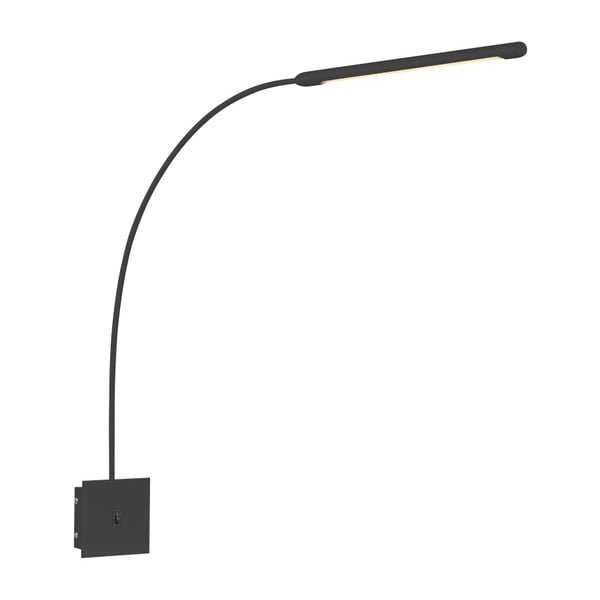 Черна стенна лампа Антена 1L - Markslöjd