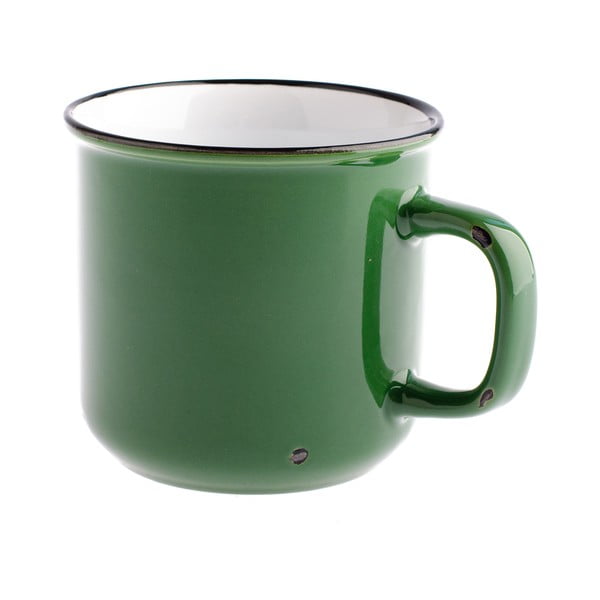 Зелена керамична чаша , 440 ml - Dakls