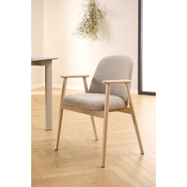 Бежов трапезен стол Leo – Actona-image-2