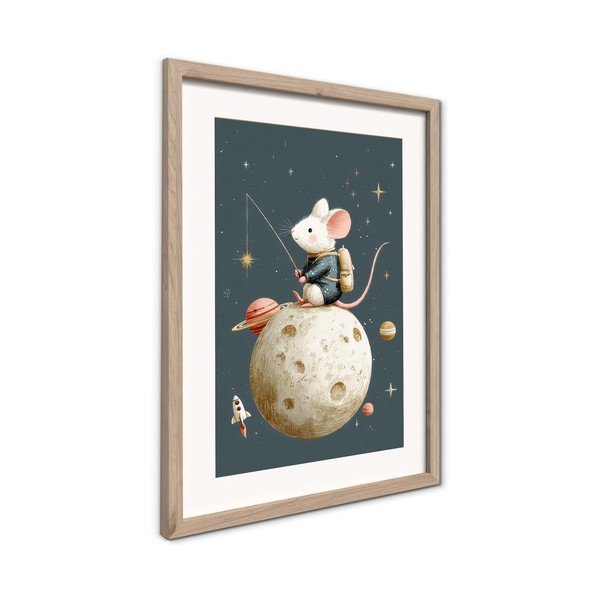Детска картина 30x40 cm Astro Mouse – Styler-image-4