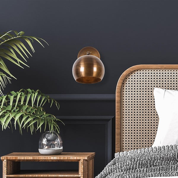 Стенна лампа в бронзов цвят ø 15 cm Stiva – Opviq lights-image-3