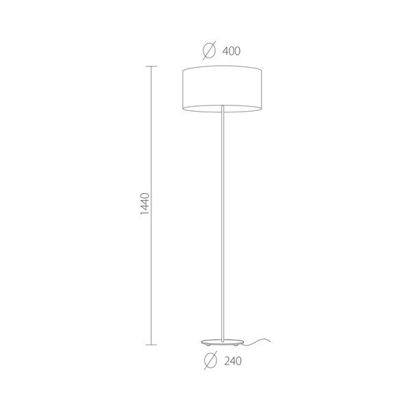 Volně stojící lampa Sotto Luce MIKA Elementary L 1F-image-1