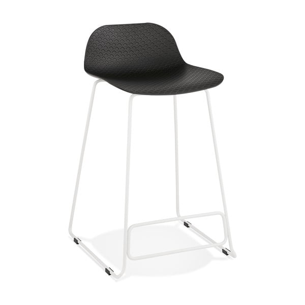 Черен мини бар стол, височина на седалката 66 cm Slade - Kokoon